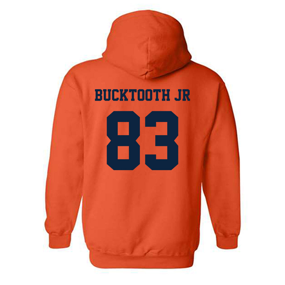 Syracuse - NCAA Men's Lacrosse : Brett Bucktooth Jr - Classic Shersey Hooded Sweatshirt