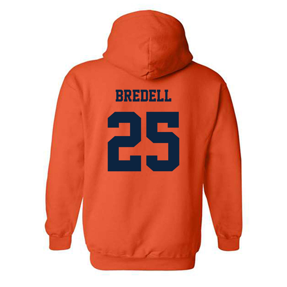 Syracuse - NCAA Football : Ziyyon Bredell - Classic Shersey Hooded Sweatshirt-1