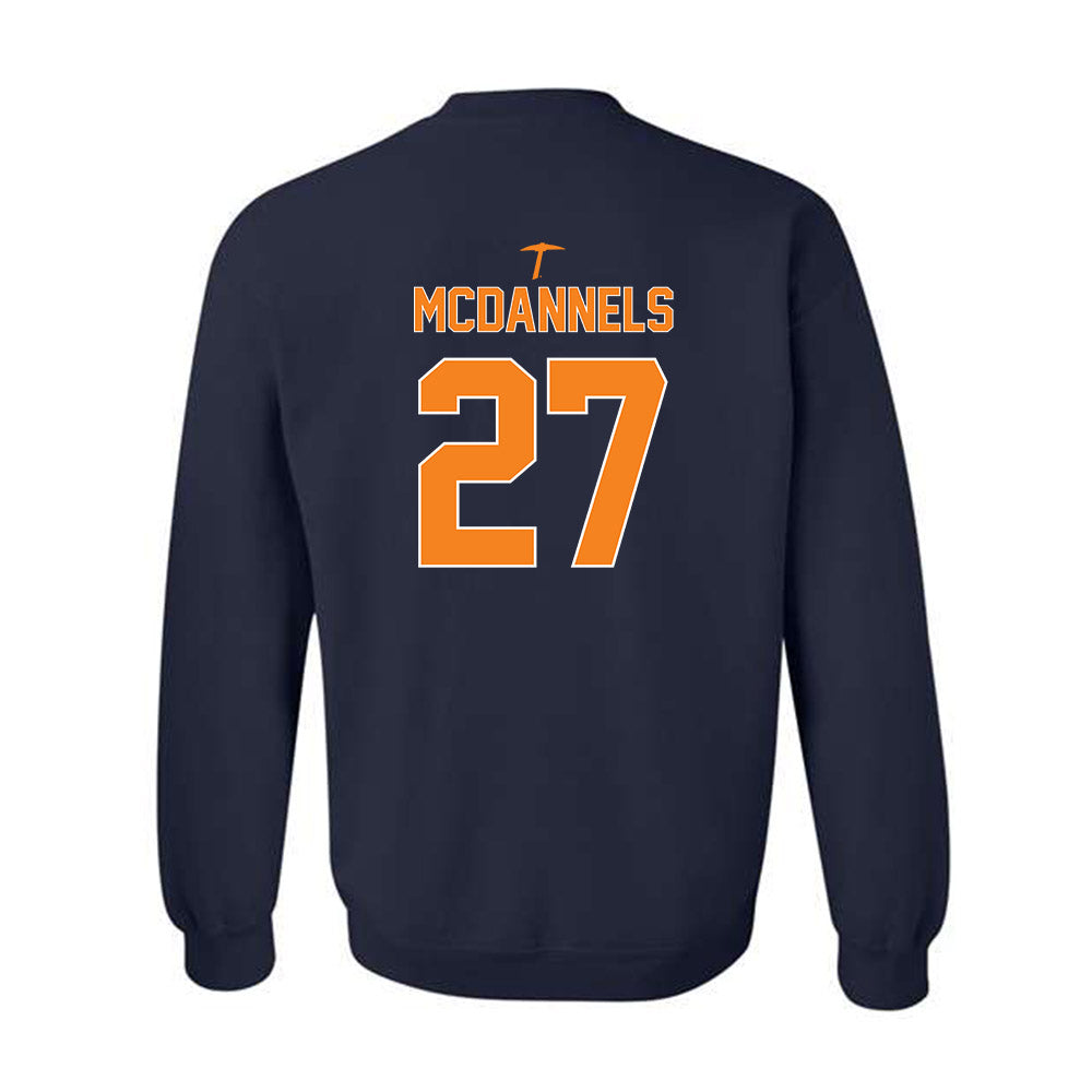 UTEP - NCAA Women's Soccer : Zeta McDannels - Classic Shersey Crewneck Sweatshirt-1