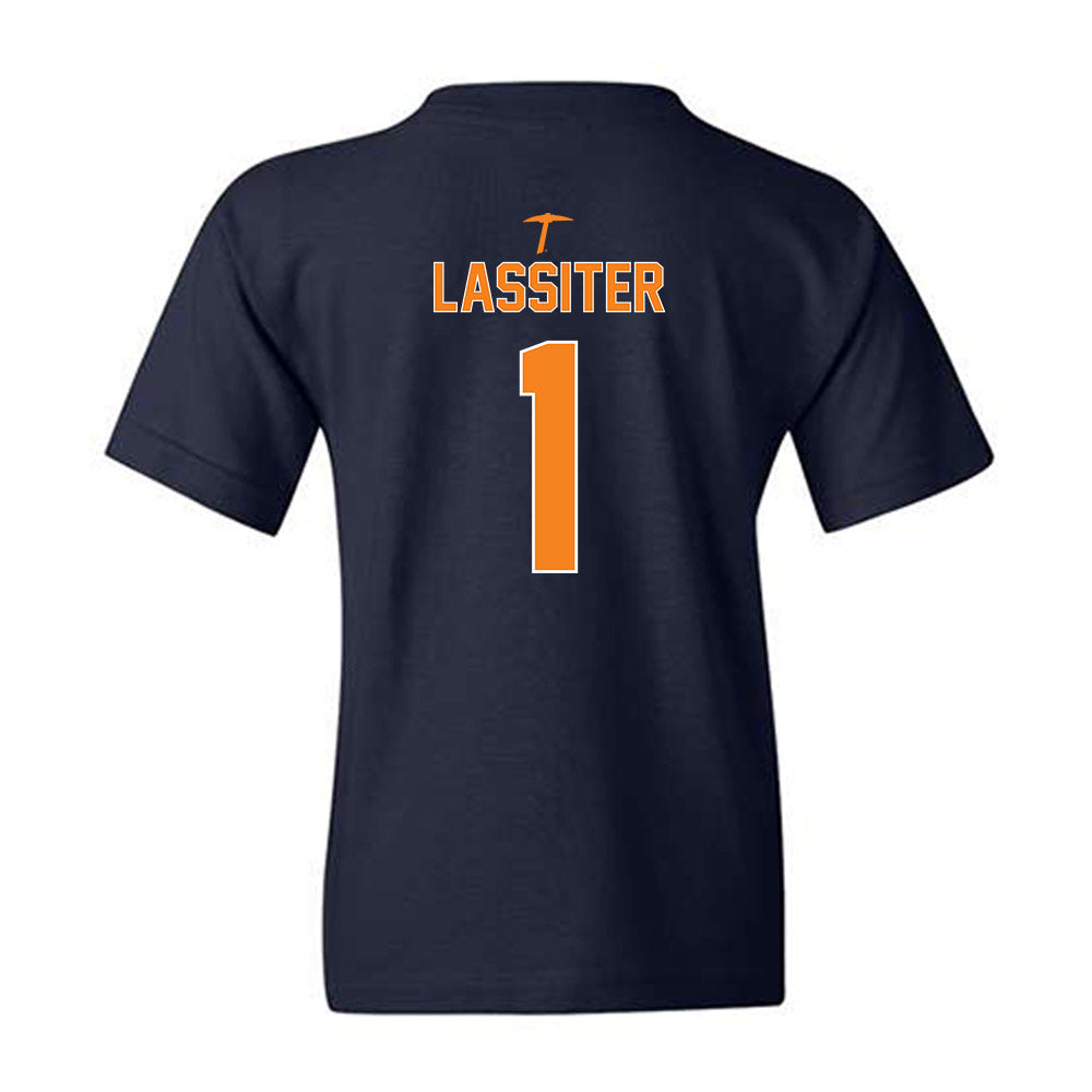 UTEP - NCAA Softball : Paige Lassiter - Classic Shersey Youth T-Shirt-1