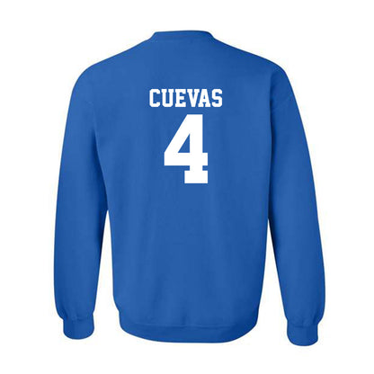 Texas Arlington - NCAA Baseball : Javier Cuevas - Classic Shersey Crewneck Sweatshirt-1