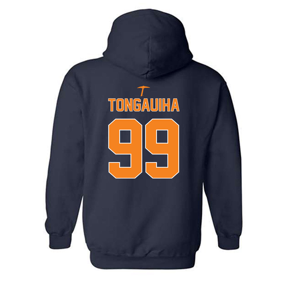 UTEP - NCAA Football : Sione Tongauiha - Hooded Sweatshirt