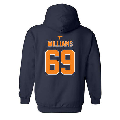 UTEP - NCAA Football : James Williams - Classic Shersey Hooded Sweatshirt-1