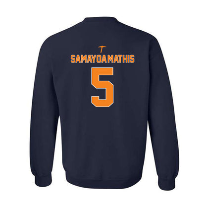 UTEP - NCAA Women's Basketball : Heaven Samayoa-Mathis - Classic Shersey Crewneck Sweatshirt-1