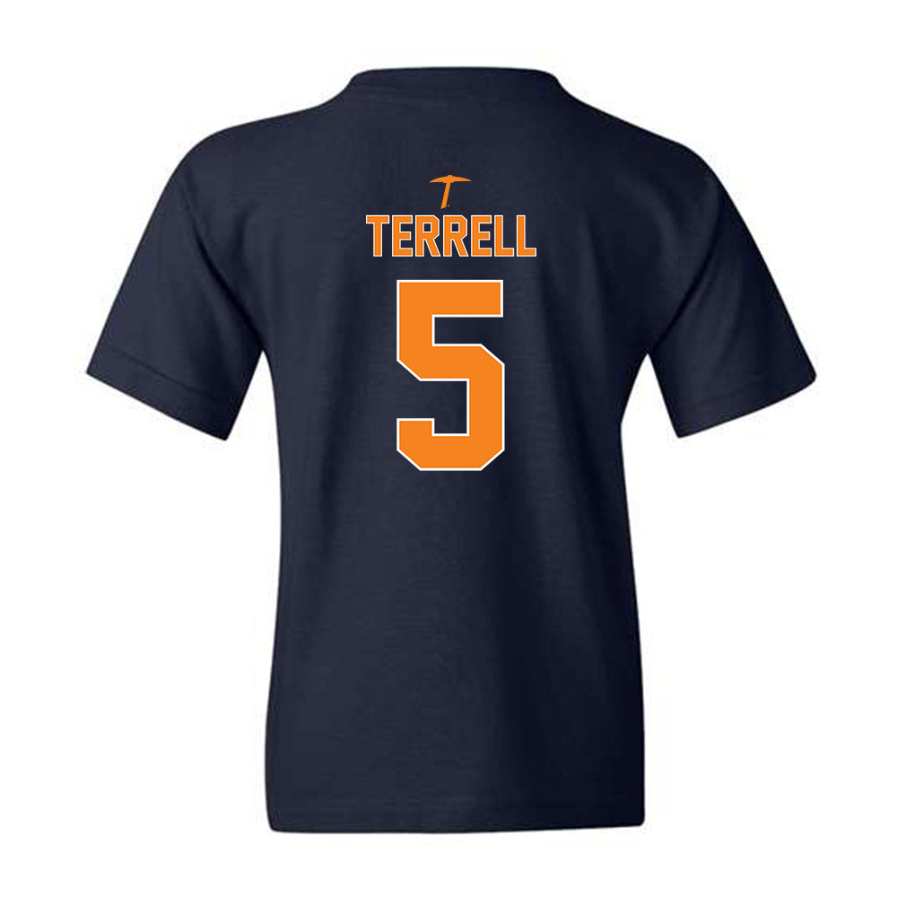 UTEP - NCAA Men's Basketball : David Terrell - Youth T-Shirt