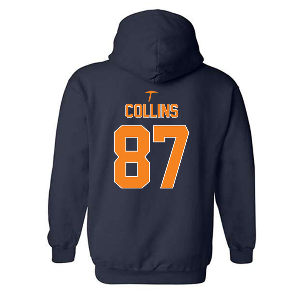 UTEP - NCAA Football : Martavious Collins - Classic Shersey Hooded Sweatshirt