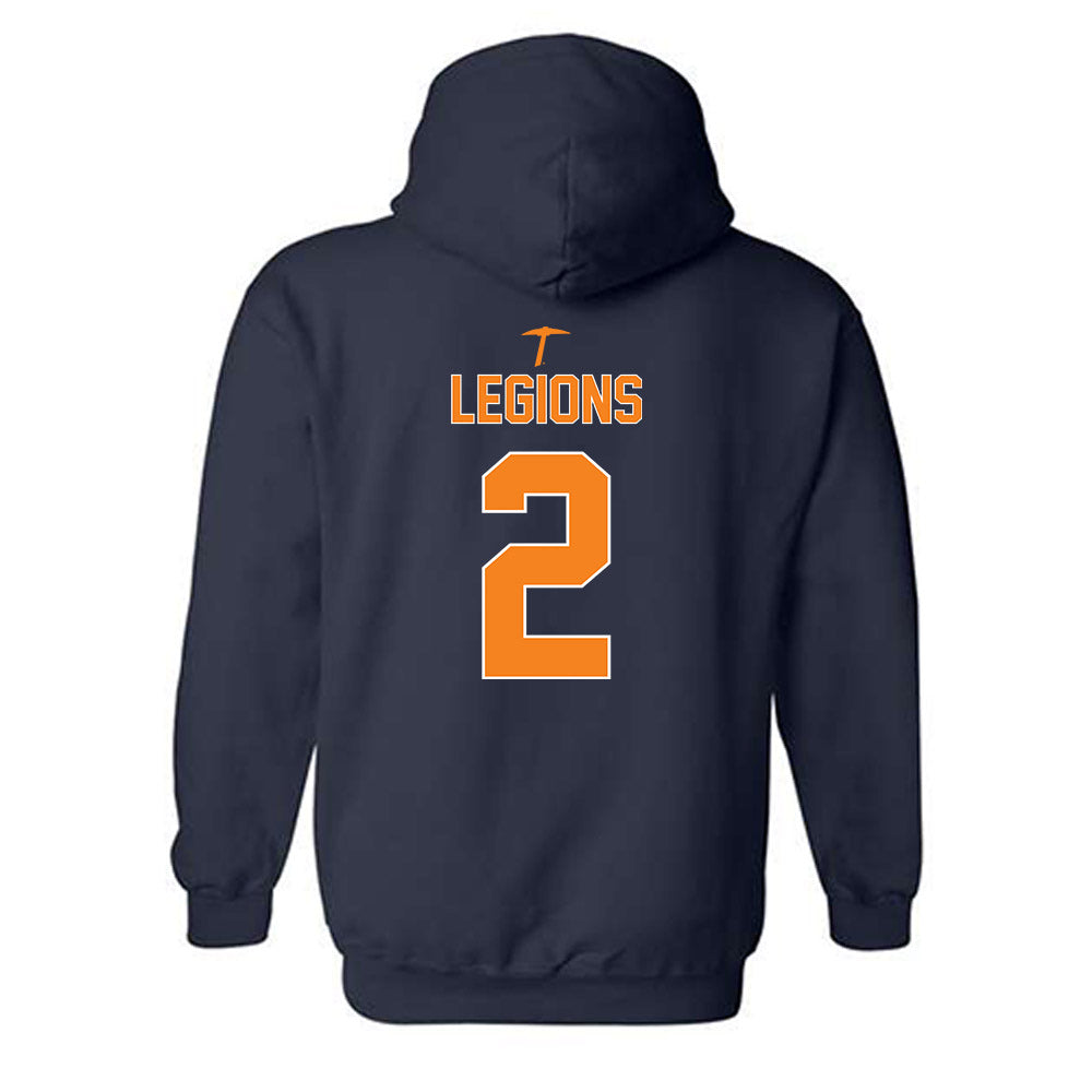 UTEP - NCAA Women's Basketball : Sirviva Legions - Classic Shersey Hooded Sweatshirt-1