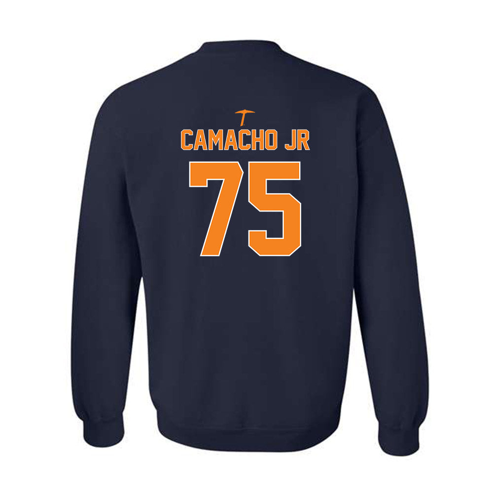 UTEP - NCAA Football : Juan Camacho Jr - Classic Shersey Crewneck Sweatshirt