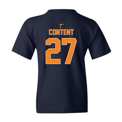 UTEP - NCAA Football : Justin Content - Classic Shersey Youth T-Shirt