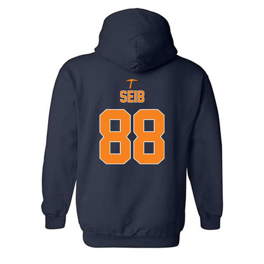 UTEP - NCAA Football : Luke Seib - Hooded Sweatshirt