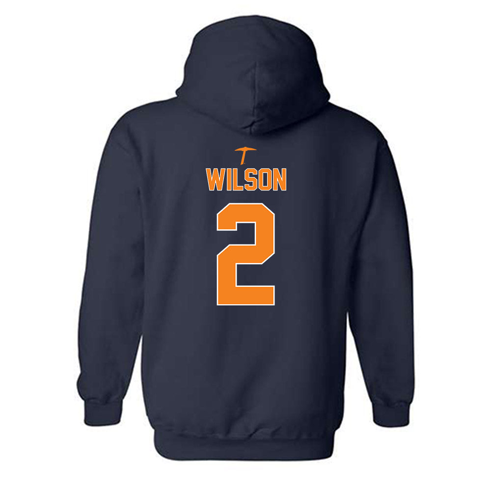 UTEP - NCAA Women's Basketball : Erin Wilson - Hooded Sweatshirt