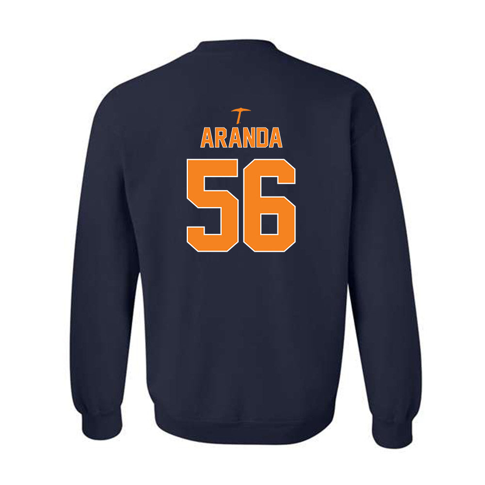 UTEP - NCAA Football : Luis Carlos Aranda - Crewneck Sweatshirt