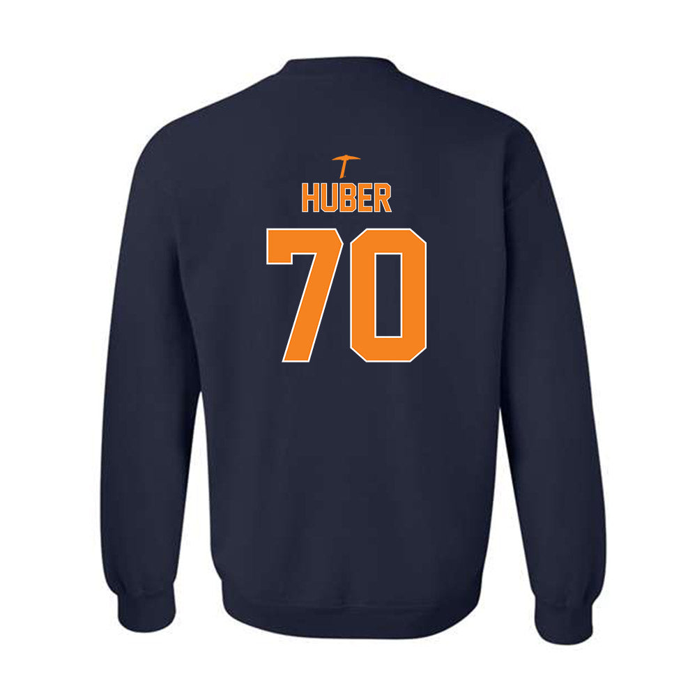 UTEP - NCAA Football : Maddox Huber - Classic Shersey Crewneck Sweatshirt-1