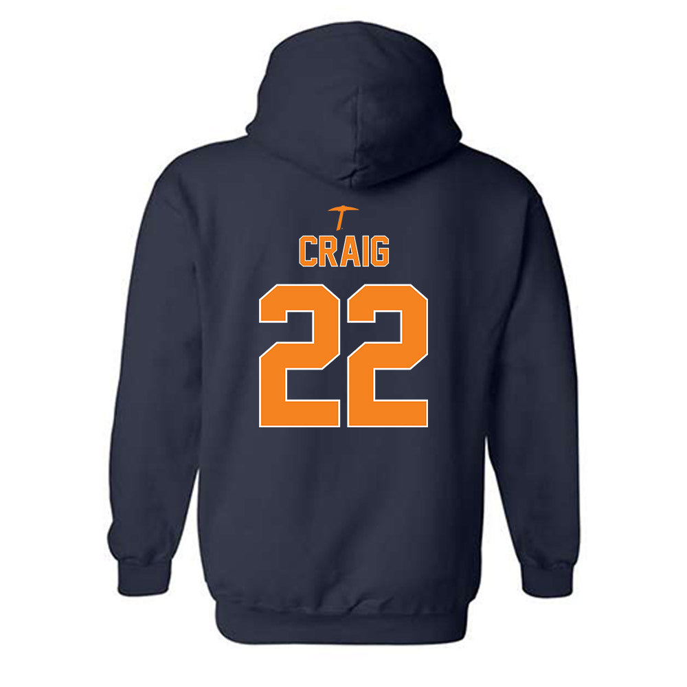 UTEP - NCAA Softball : Kimber Craig - Classic Shersey Hooded Sweatshirt-1