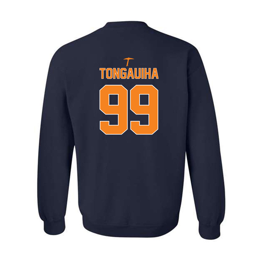 UTEP - NCAA Football : Sione Tongauiha - Crewneck Sweatshirt