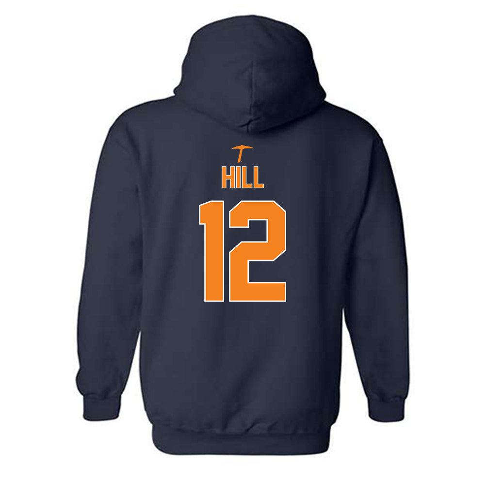 UTEP - NCAA Women's Volleyball : Madison Hill - Classic Shersey Hooded Sweatshirt-1