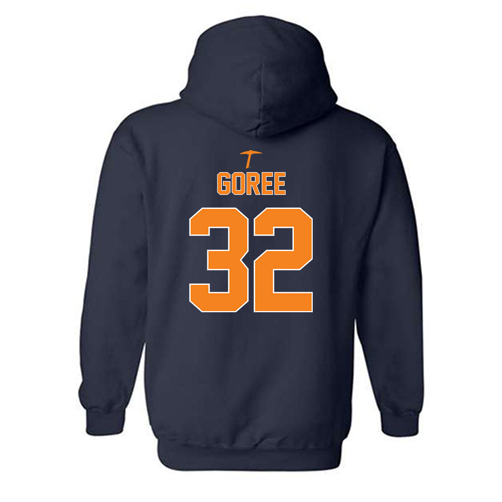 UTEP - NCAA Football : Devin Goree - Classic Shersey Hooded Sweatshirt