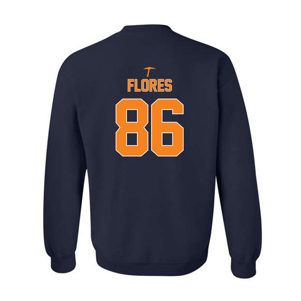 UTEP - NCAA Football : Lucas Flores - Crewneck Sweatshirt