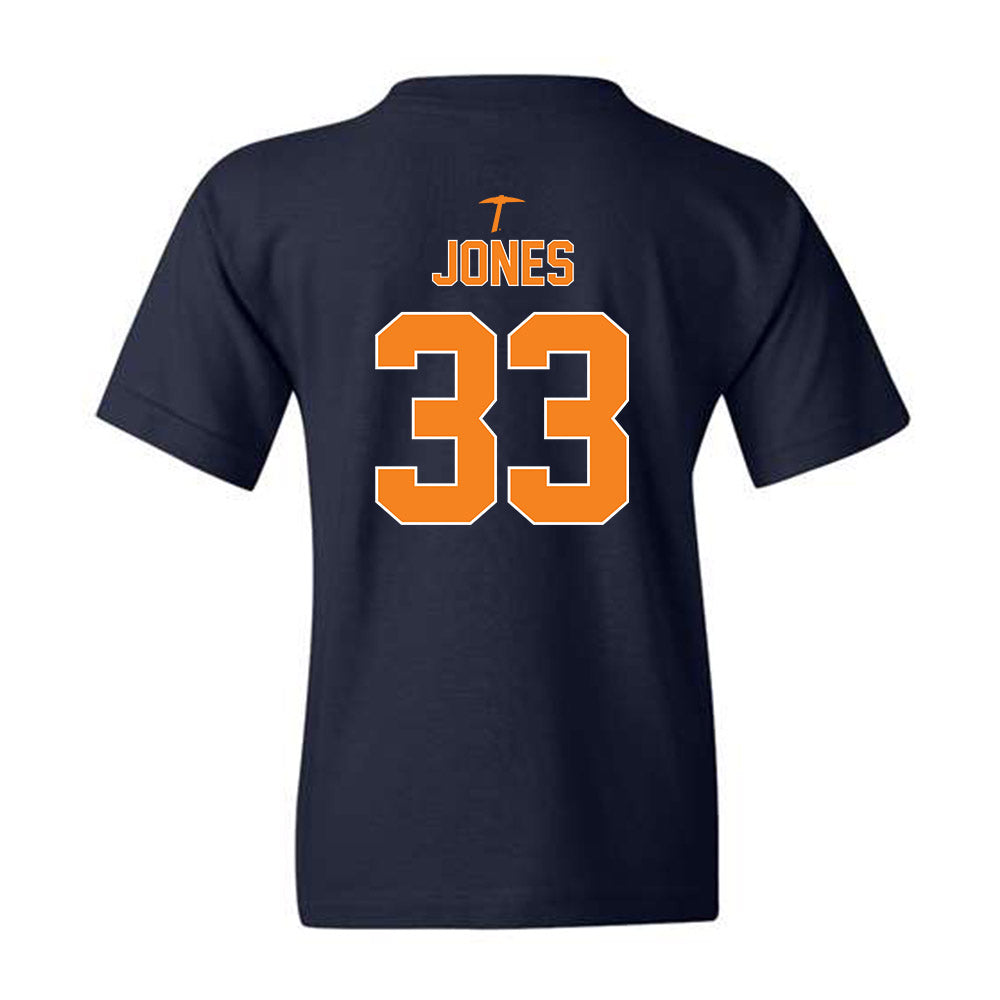 UTEP - NCAA Men's Basketball : Elijah Jones - Youth T-Shirt