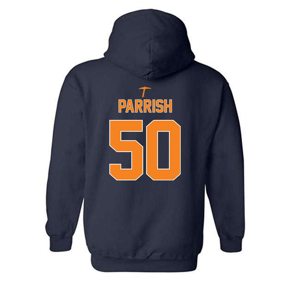 UTEP - NCAA Football : Leander Parrish - Classic Shersey Hooded Sweatshirt-1