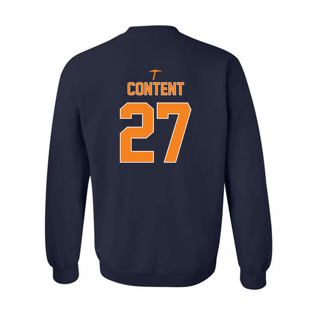 UTEP - NCAA Football : Justin Content - Classic Shersey Crewneck Sweatshirt