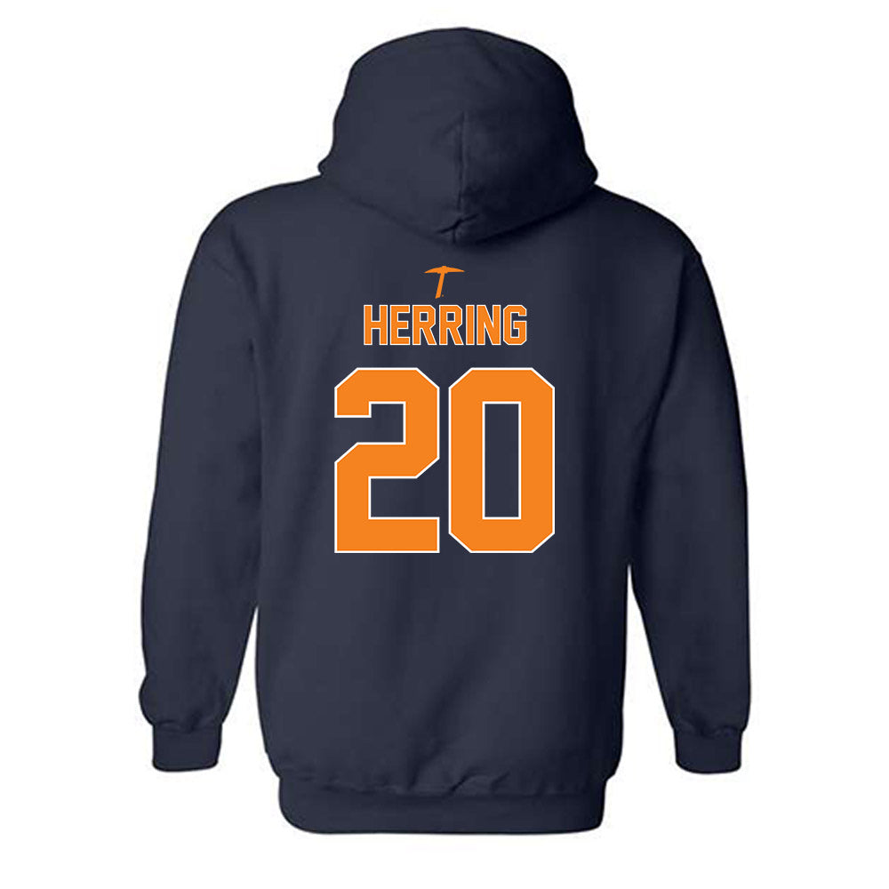 UTEP - NCAA Football : Kam Herring - Classic Shersey Hooded Sweatshirt