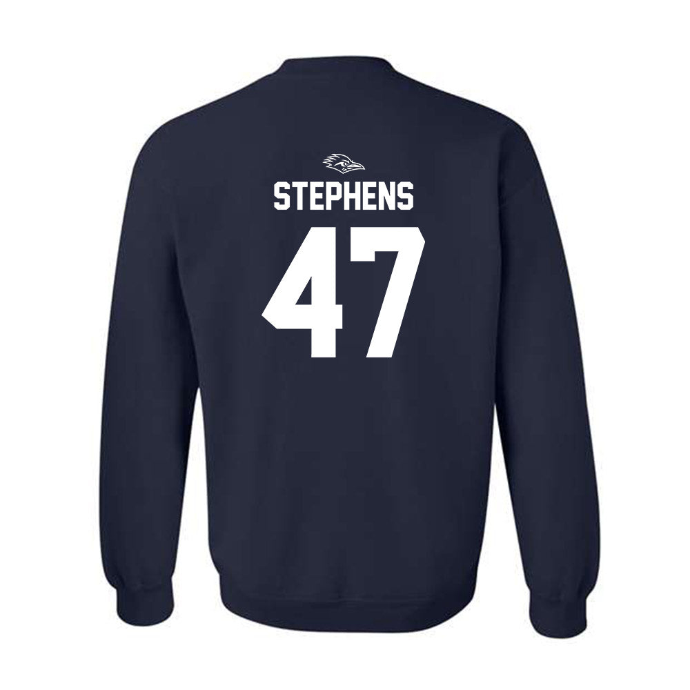 UTSA - NCAA Football : Jon Stephens - Classic Shersey Crewneck Sweatshirt-1