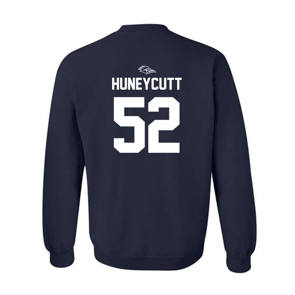 UTSA - NCAA Football : Preston Huneycutt - Classic Shersey Crewneck Sweatshirt-1
