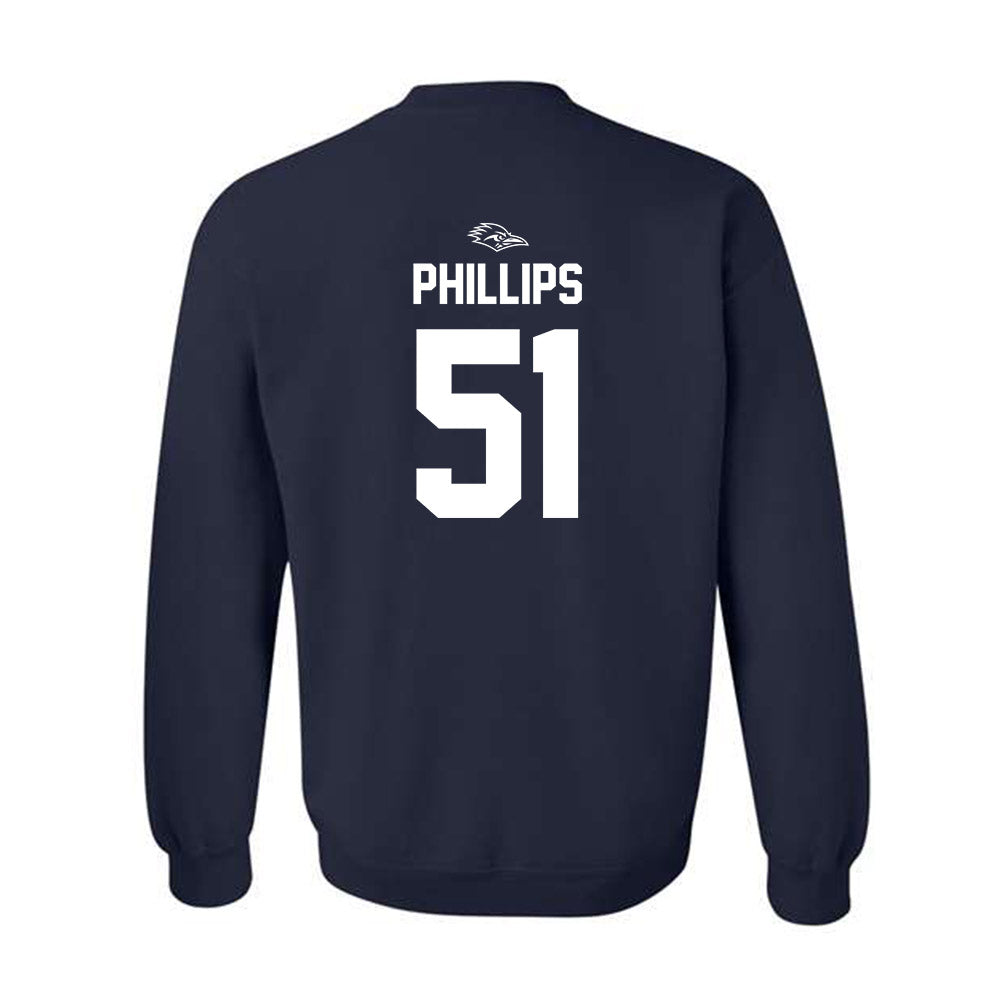 UTSA - NCAA Football : Austin Phillips - Classic Shersey Crewneck Sweatshirt