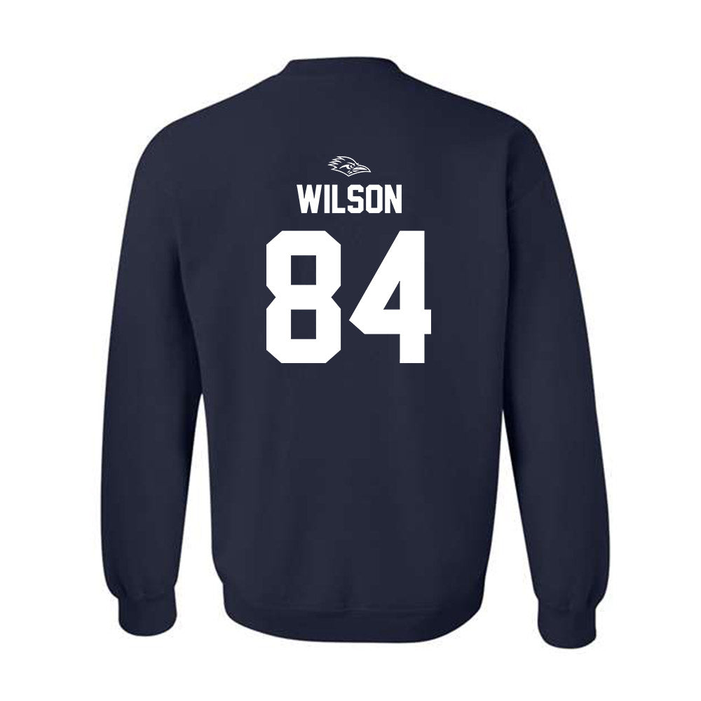 UTSA - NCAA Football : Aj Wilson - Classic Shersey Crewneck Sweatshirt-1