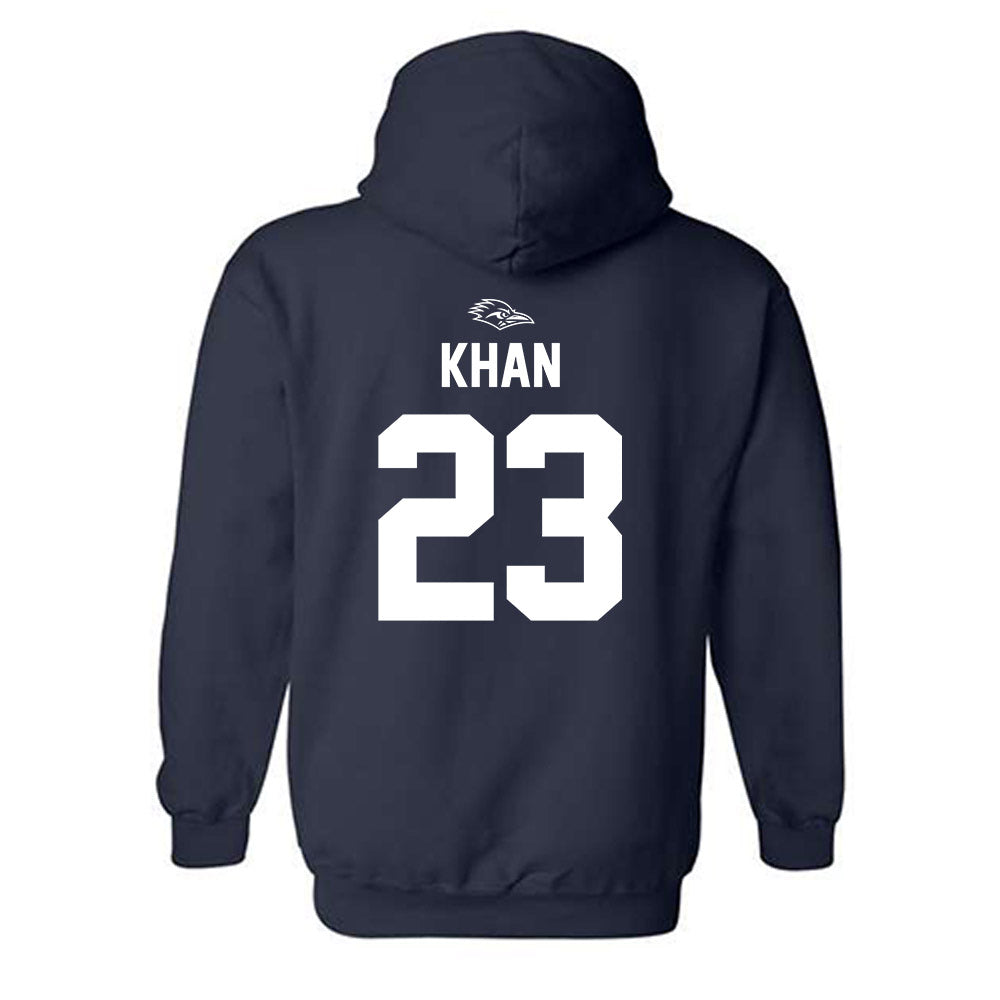 UTSA - NCAA Football : Alpha Khan - Classic Shersey Hooded Sweatshirt