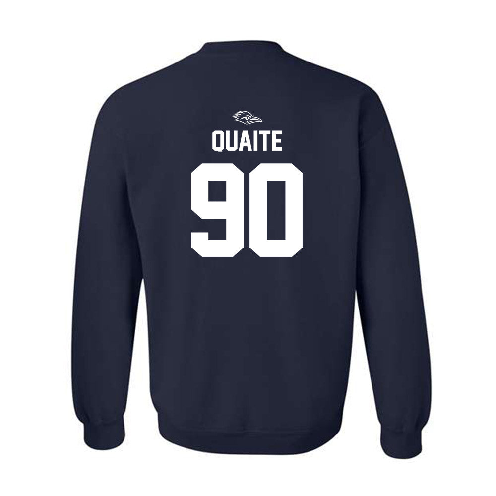 UTSA - NCAA Football : DJ Quaite - Classic Shersey Crewneck Sweatshirt-1