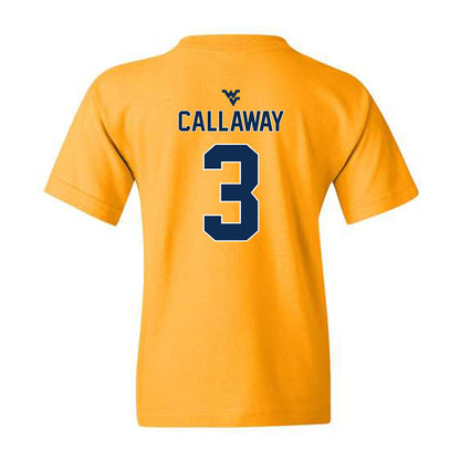 West Virginia - NCAA Baseball : Andrew Callaway - Youth T-Shirt Classic Shersey