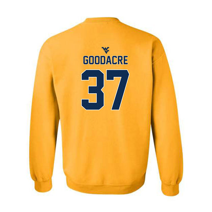 West Virginia - NCAA Baseball : Ben Goodacre - Classic Shersey Crewneck Sweatshirt-1