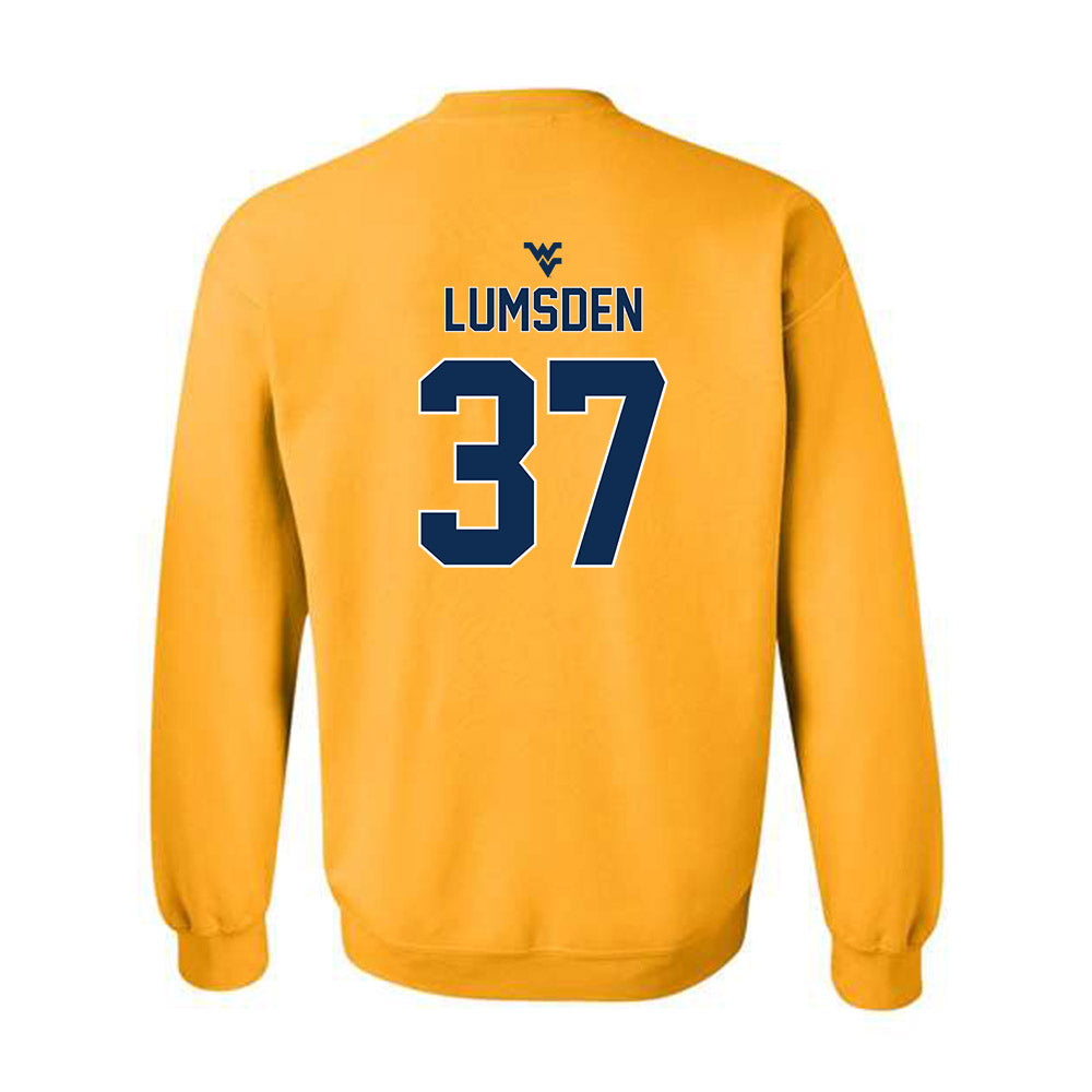 West Virginia - NCAA Baseball : Benjamin Lumsden - Crewneck Sweatshirt Classic Shersey