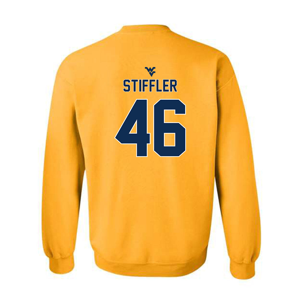 West Virginia - NCAA Baseball : Mac Stiffler - Classic Shersey Crewneck Sweatshirt-1