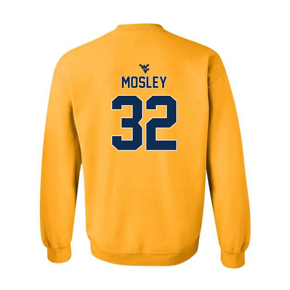 West Virginia - NCAA Baseball : Wyatt Mosley - Classic Shersey Crewneck Sweatshirt-1
