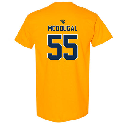West Virginia - NCAA Baseball : Ben McDougal - Classic Shersey T-Shirt-1