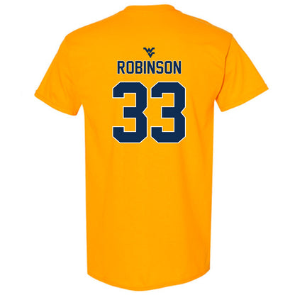 West Virginia - NCAA Baseball : Brayden Robinson - Classic Shersey T-Shirt-1
