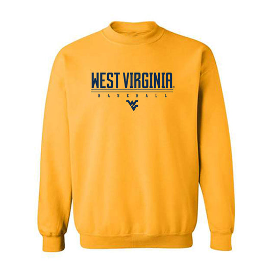 West Virginia - NCAA Baseball : Sammy Laux - Classic Shersey Crewneck Sweatshirt-0