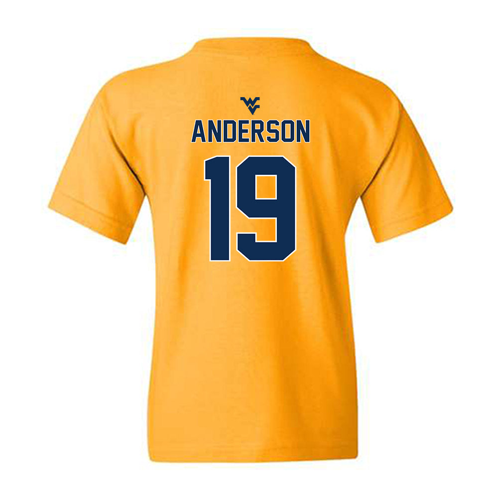 West Virginia - NCAA Football : Max Anderson - Classic Shersey Youth T-Shirt-1