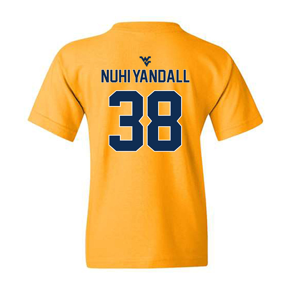 West Virginia - NCAA Football : Caleb Nuhi-Yandall - Classic Shersey Youth T-Shirt-1