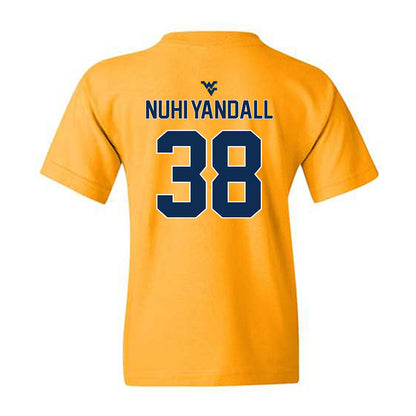 West Virginia - NCAA Football : Caleb Nuhi-Yandall - Classic Shersey Youth T-Shirt-1