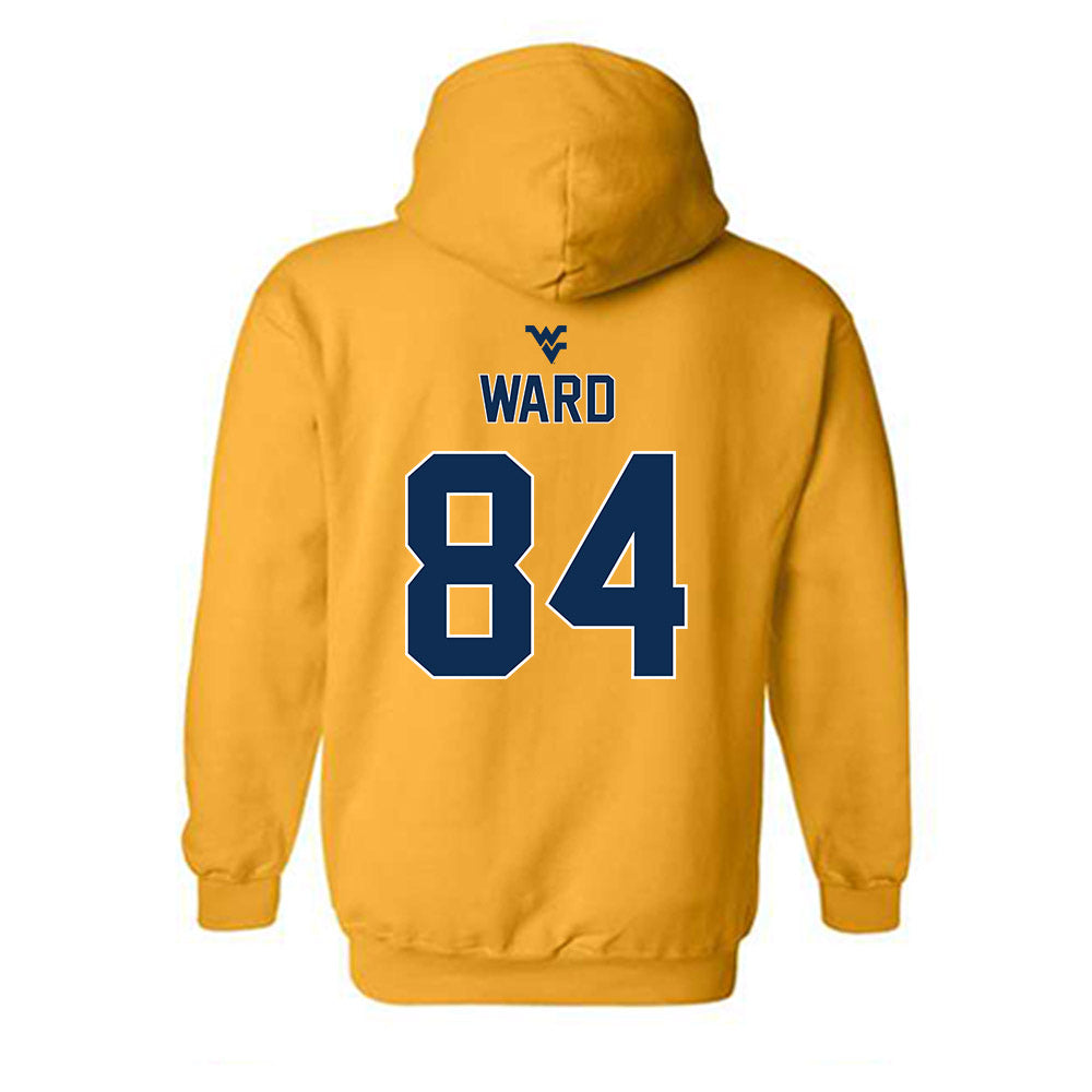 West Virginia - NCAA Football : Ryan Ward - Classic Shersey Hooded Sweatshirt-1