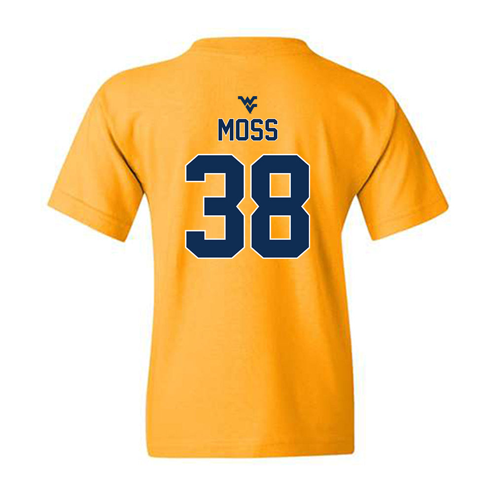 West Virginia - NCAA Football : Macguire Moss - Classic Shersey Youth T-Shirt-1