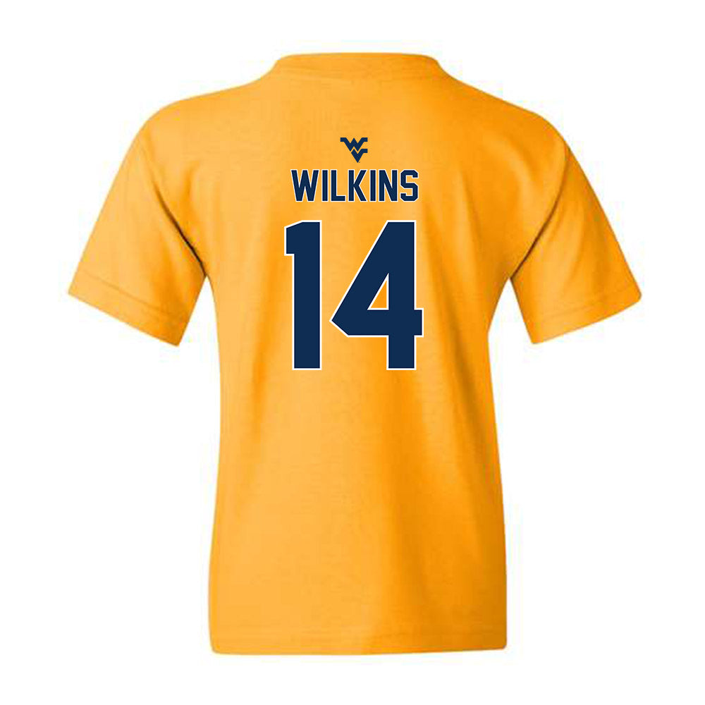 West Virginia - NCAA Football : Khalil Wilkins - Youth T-Shirt