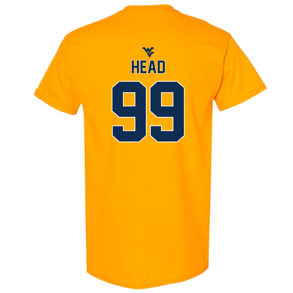 West Virginia - NCAA Football : Ethan Head - Classic Shersey T-Shirt-1