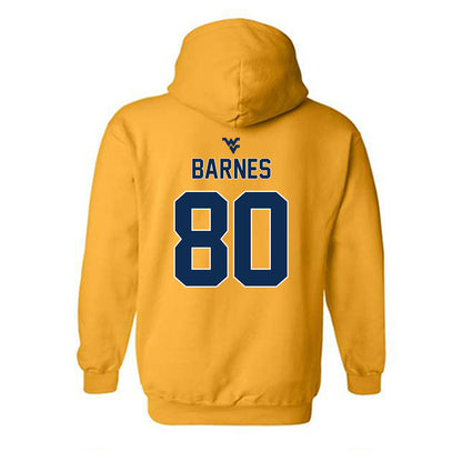 West Virginia - NCAA Football : Grayson Barnes - Classic Shersey Hooded Sweatshirt-1