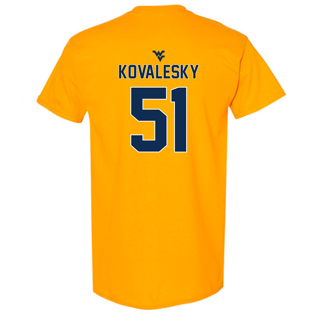 West Virginia - NCAA Football : Raymond Kovalesky - Classic Shersey T-Shirt-1