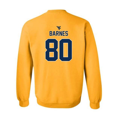 West Virginia - NCAA Football : Grayson Barnes - Classic Shersey Crewneck Sweatshirt-1